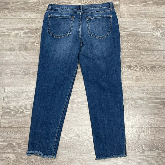 NWOT Kensie Jeans The Effortless Skinny Crop Denim Jeans 8/29 - Picture 16 of 16